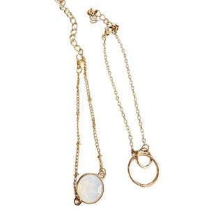 2 Piece Gold Adjustable Bracelet Set